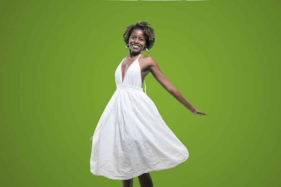 Proyecto vestido blanco: vivir con fibromas